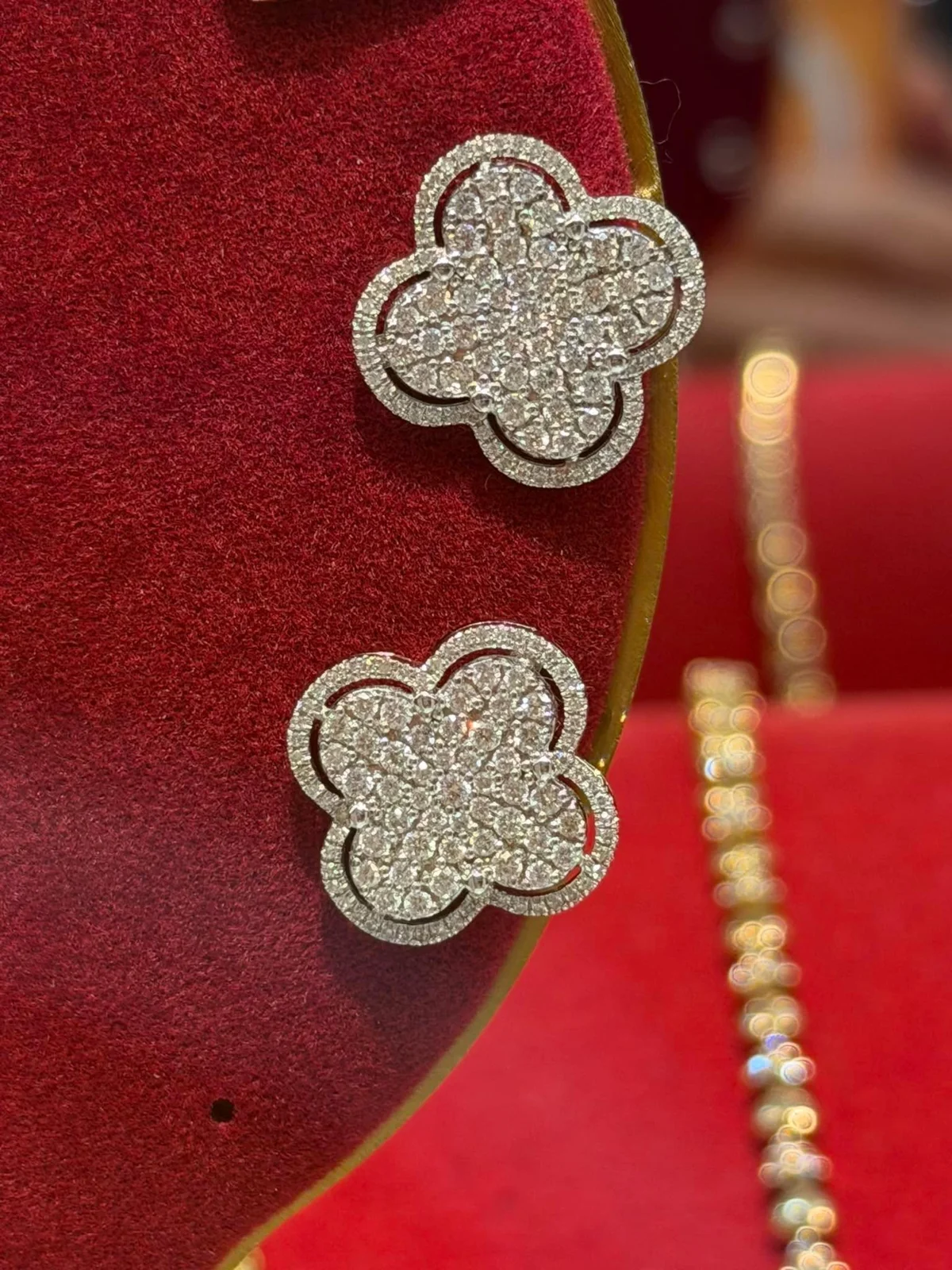 Clover earrings