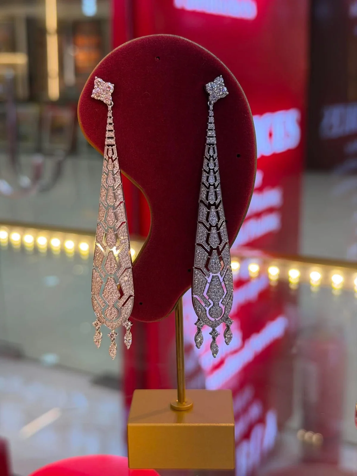 Drop earrings